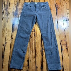 Pantalon Habillé J.Crew Bowery Kaki – Taille 36x32, Coupe Classique, Devant Plat, Occasion Très Bon état